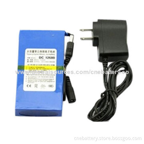 Rechargeable Lithium Battery for Solar Streetlight, 12V, 4,000mAh Capacity